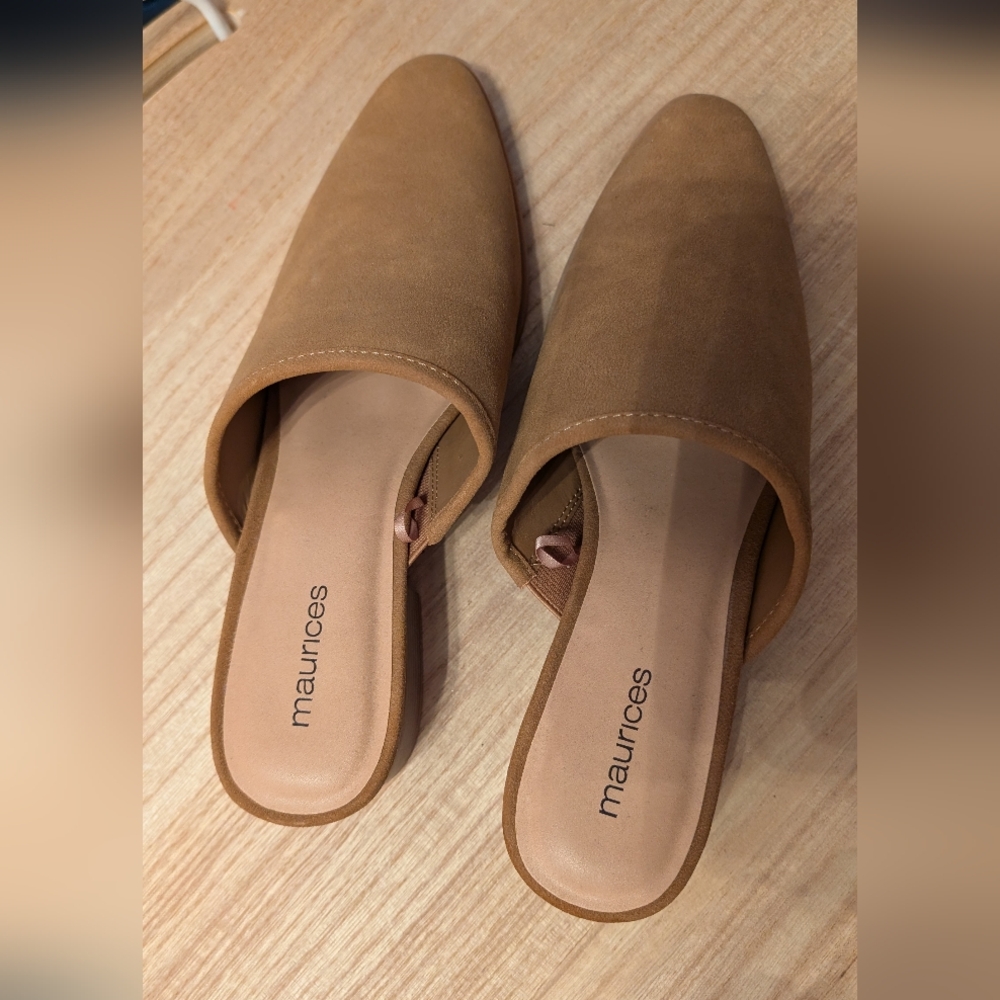Maurices SuperCush Brown Women's Mules